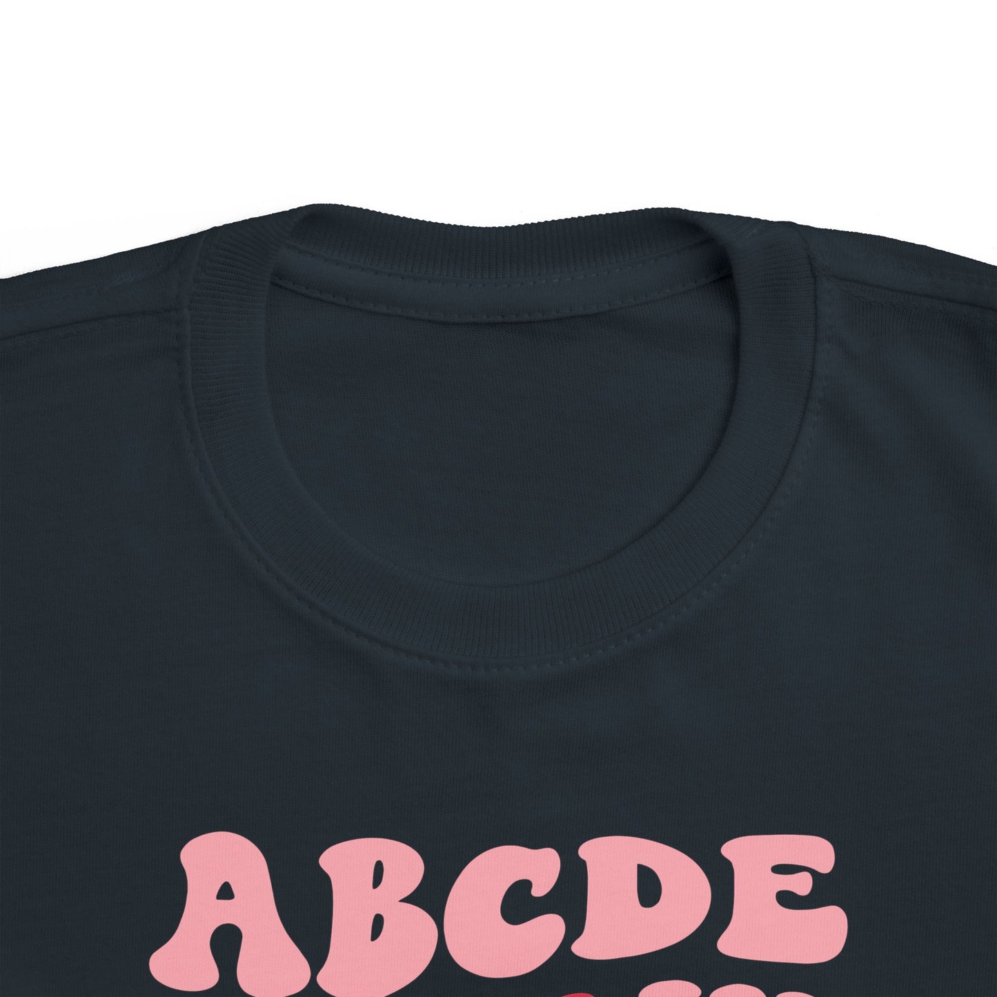 I Heart You Alphabet Valentine's Day Toddler Tee | MORE COLORS