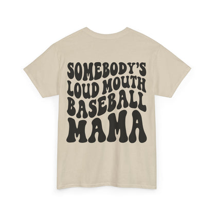 Somebody's Loud Mouth Baseball Mama Tee | MORE COLORS