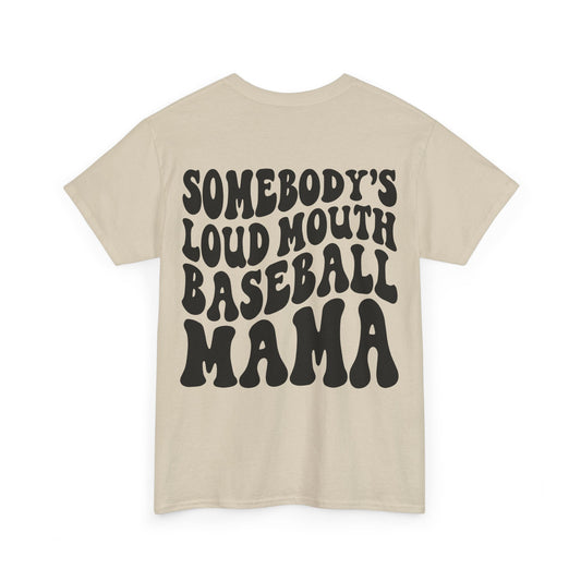 Somebody's Loud Mouth Baseball Mama Tee | MORE COLORS