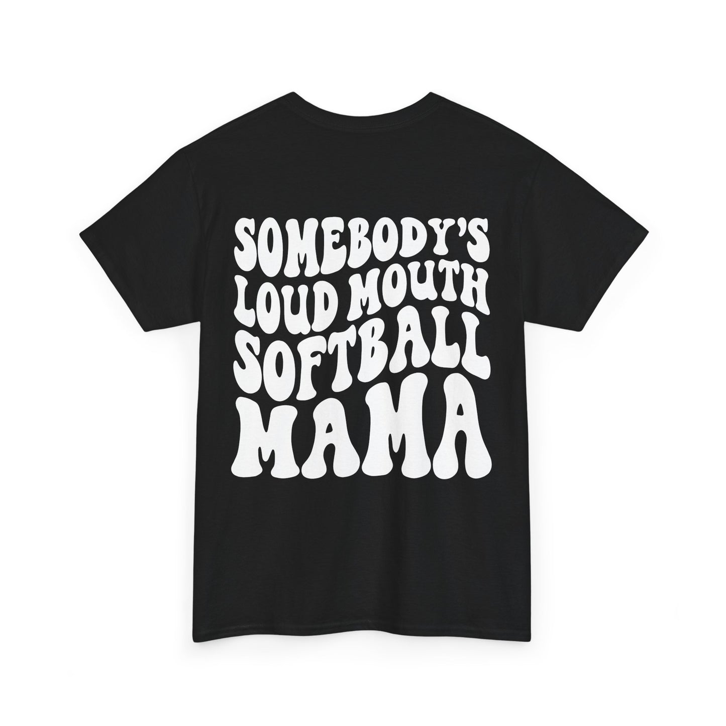 Somebody's Loud Mouth Softball Mama Tee | MORE COLORS