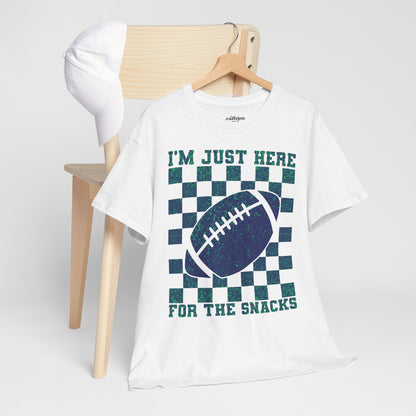 I'm Just Here For The Snacks Eagles Super Bowl LIX Tee