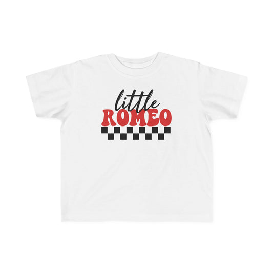 Little Romeo Valentine's Day Toddler Tee | MORE COLORS