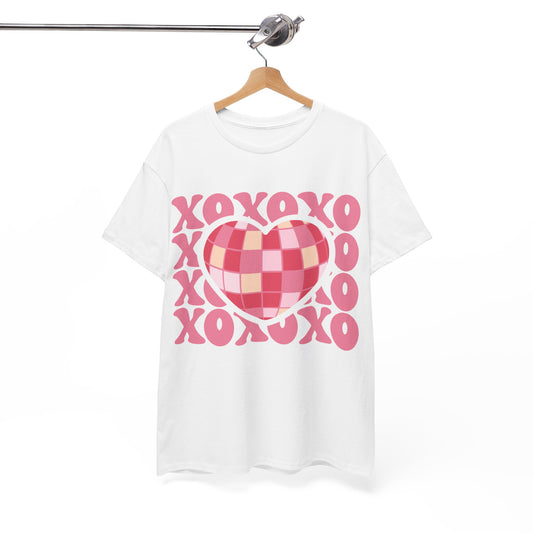 Disco Heart Valentine's Day Tee | MORE COLORS