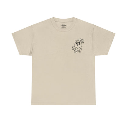 Melting Smiley Face Tee | MORE COLORS