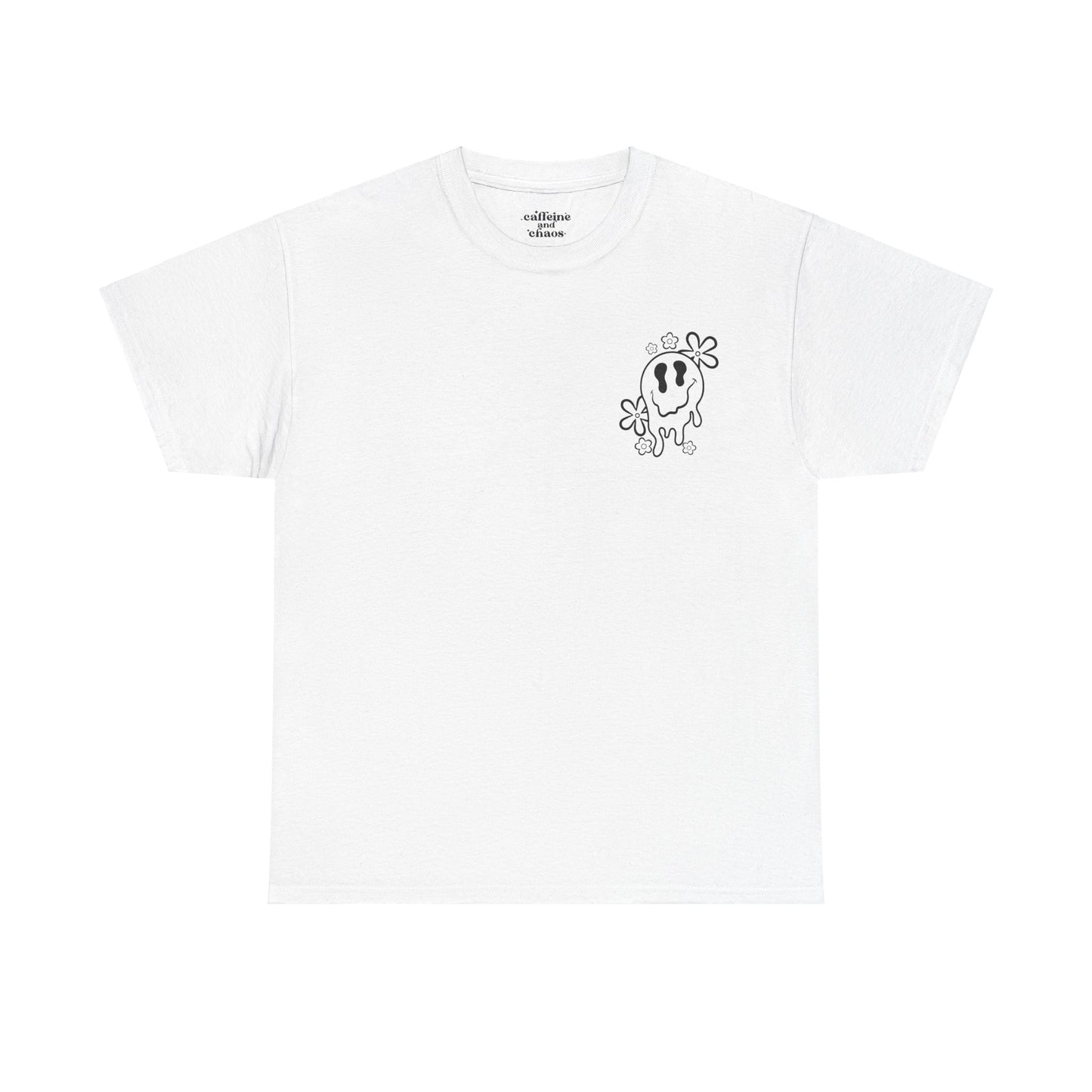 Melting Smiley Face Tee | MORE COLORS