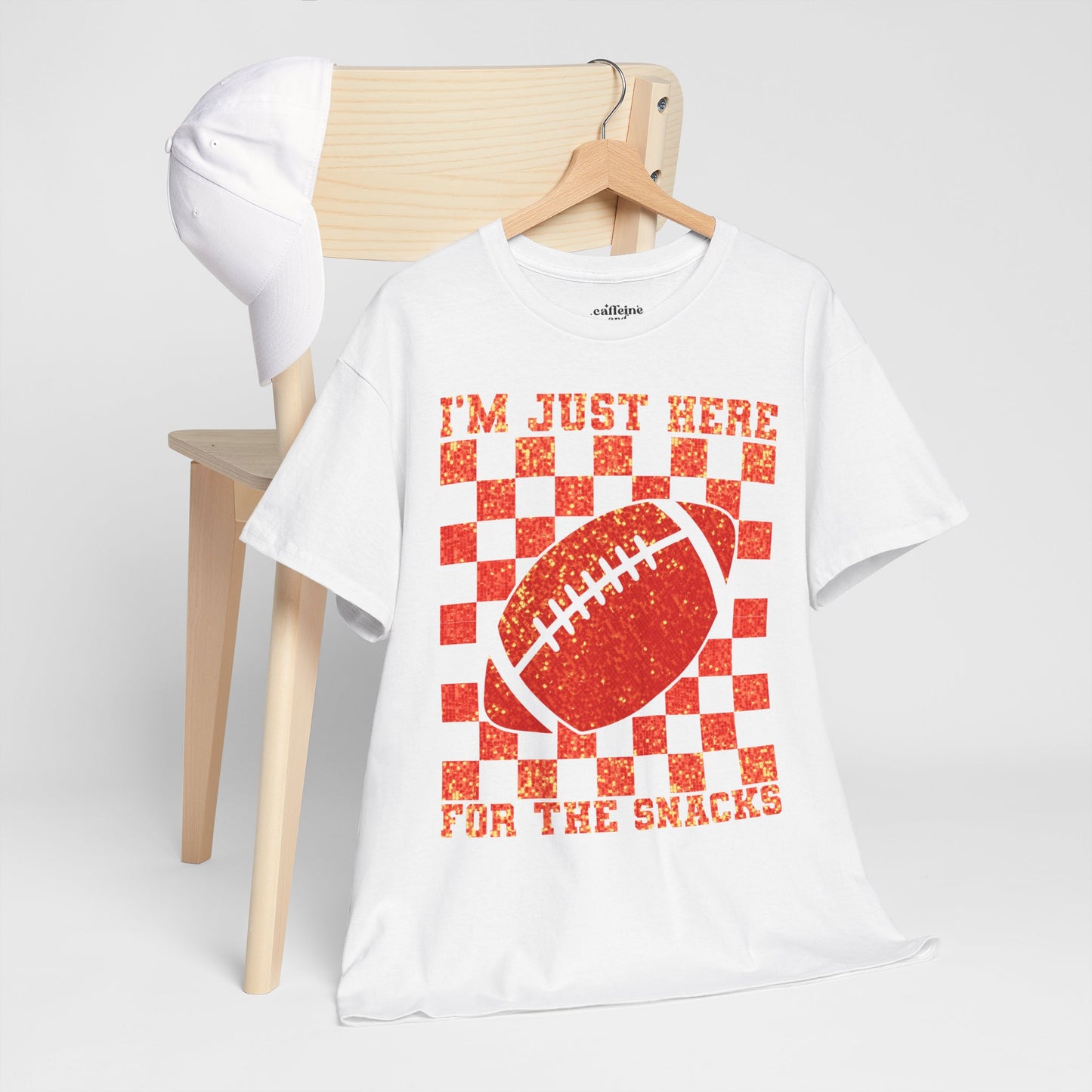 I'm Just Here For The Snacks Chiefs Super Bowl LIX Tee