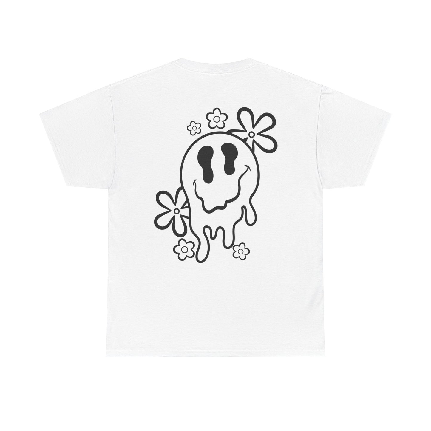 Melting Smiley Face Tee | MORE COLORS