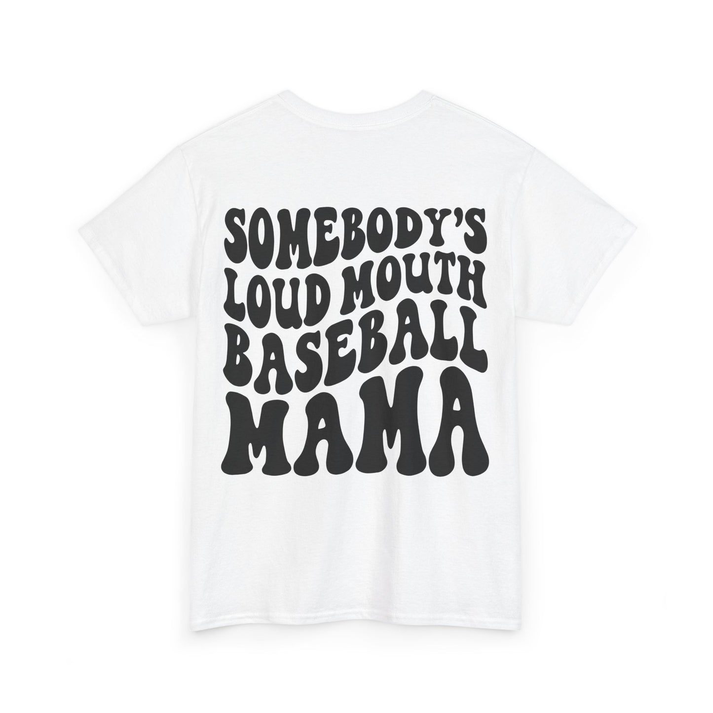 Somebody's Loud Mouth Baseball Mama Tee | MORE COLORS