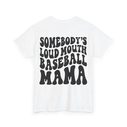 Somebody's Loud Mouth Baseball Mama Tee | MORE COLORS