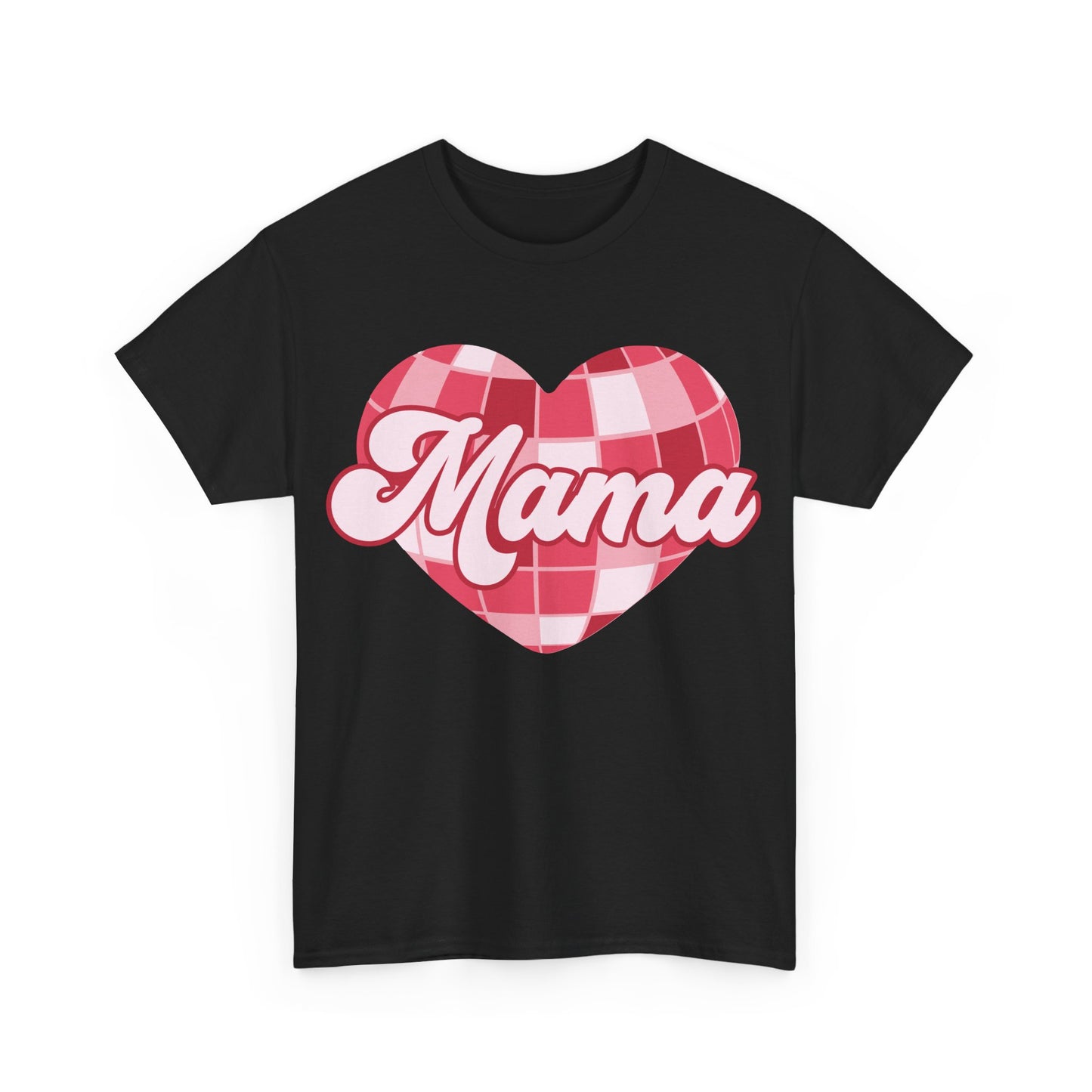 Mama Disco Heart Valentine's Day Tee | MORE COLORS