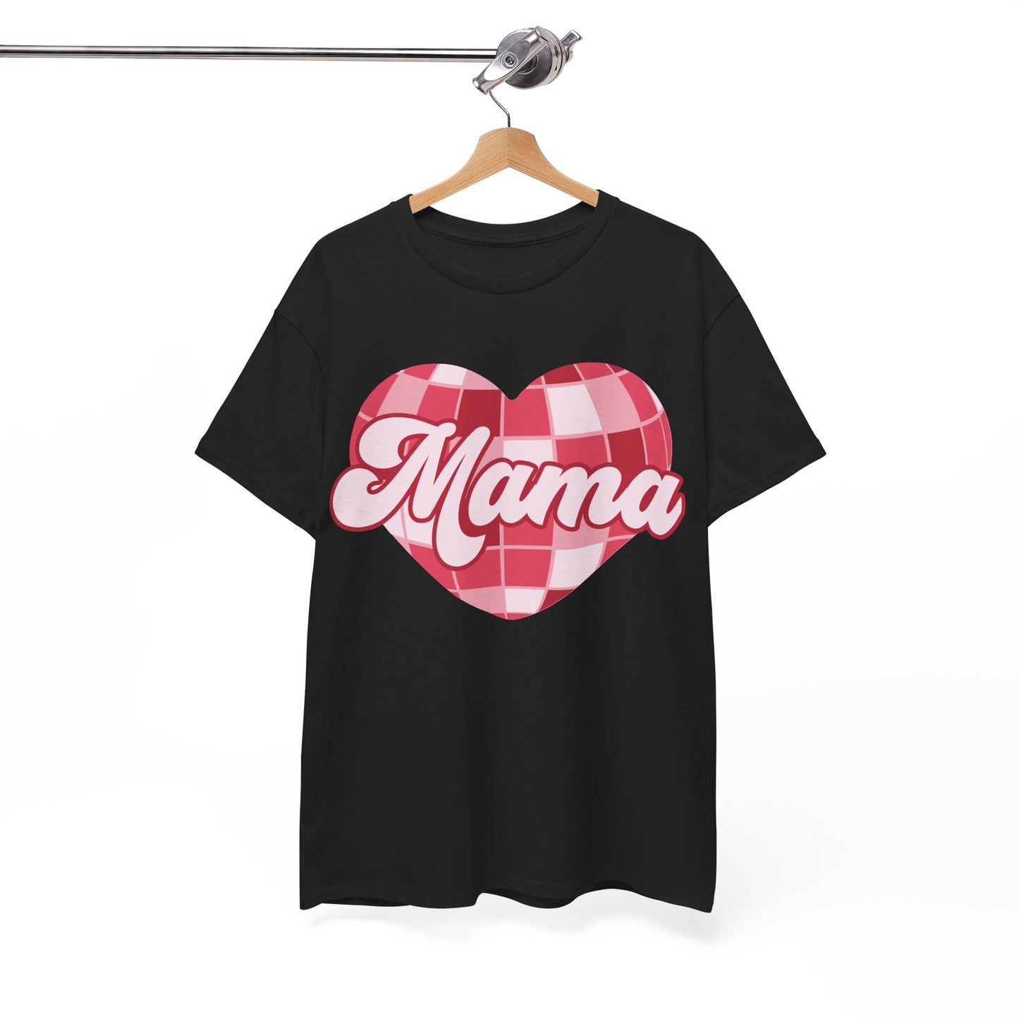 Mama Disco Heart Valentine's Day Tee | MORE COLORS