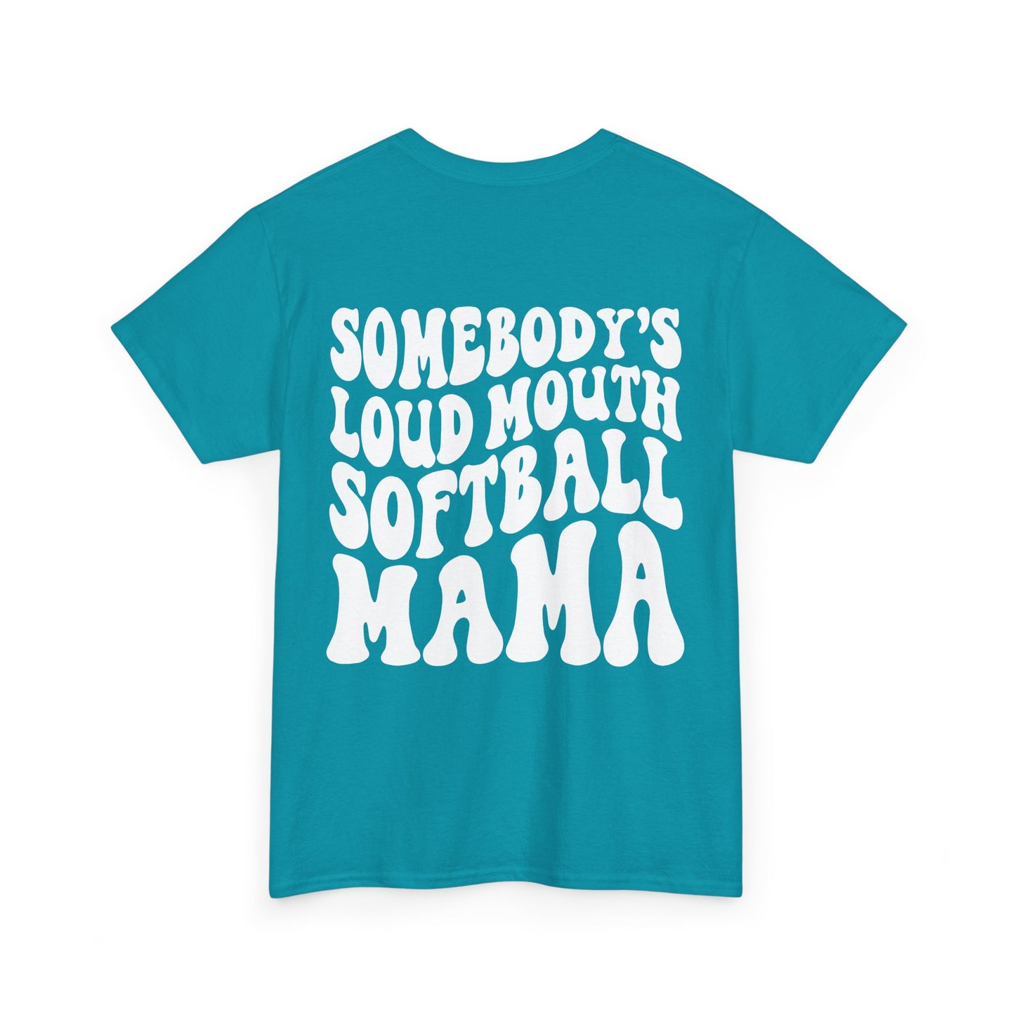 Somebody's Loud Mouth Softball Mama Tee | MORE COLORS