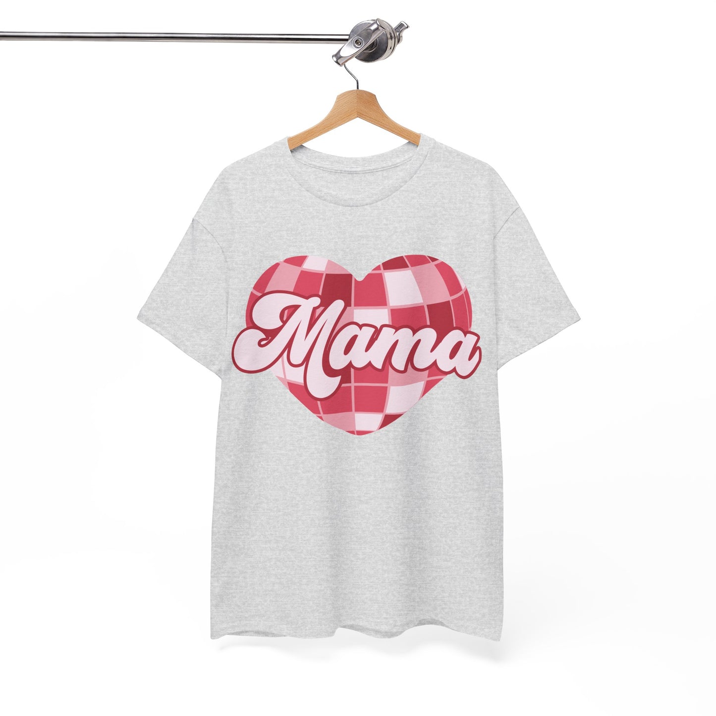 Mama Disco Heart Valentine's Day Tee | MORE COLORS