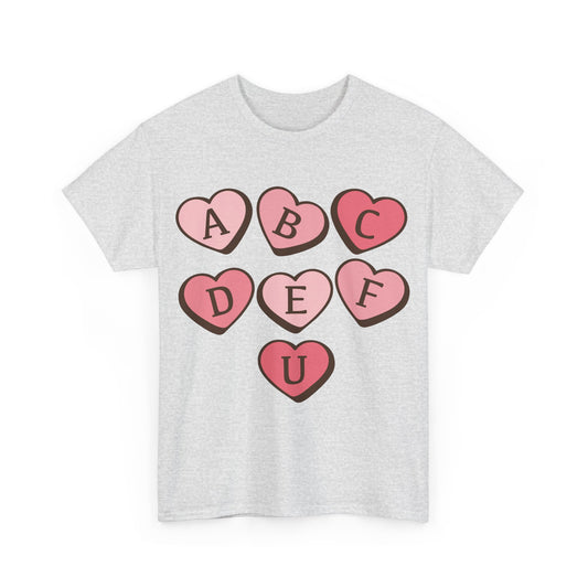 F U Hearts Valentine's Day Tee