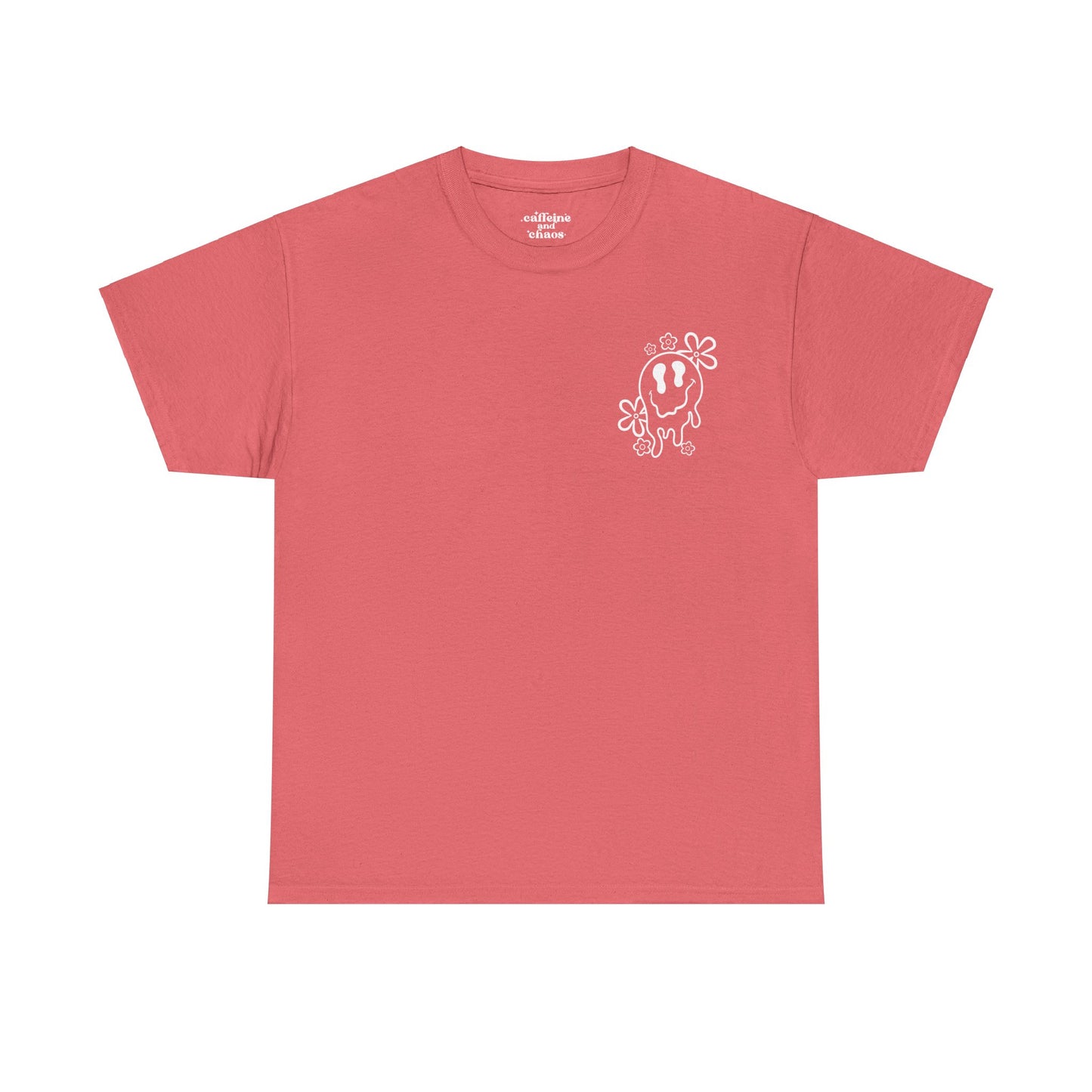 Melting Smiley Face Tee | MORE COLORS