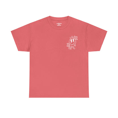 Melting Smiley Face Tee | MORE COLORS